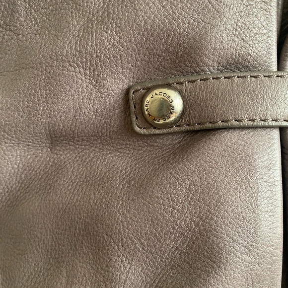 Marc by Marc Jacobs Gray Large Travel Satchel Crossbody - Picture 6 of 13